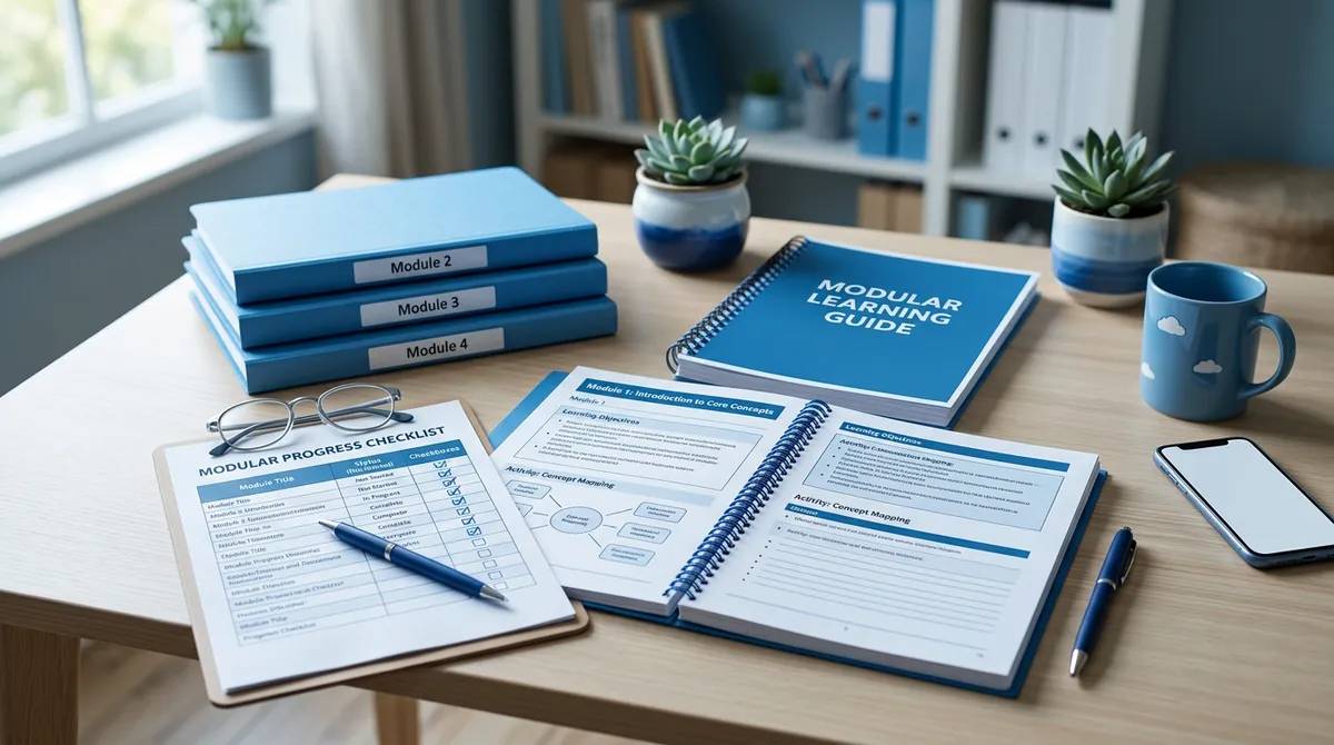 Формат обучения — модульная структура и подача информации